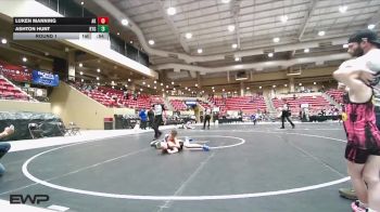 80 lbs Round 1 - Luken Manning, Abilene Kids vs Ashton Hunt, Kansas Young Guns