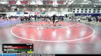 101 lbs Cons. Semi - Erin Hikiji, University Of Providence vs Ira Navarro, University Of Providence