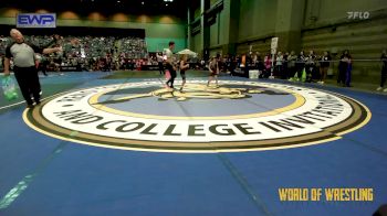 52 lbs Consi Of 8 #2 - Wyatt Sims, GGB Ohio vs Sebastian Castillo, Takedown Elite