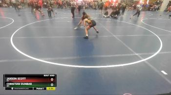 106 lbs Cons. Round 2 - Jaxson Scott, KS vs Christian Dunbar, NM