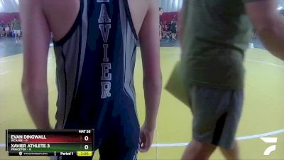 106 lbs Round 4 (16 Team) - Evan Dingwall, WCAABE vs Xavier Athlete 3, Princeton