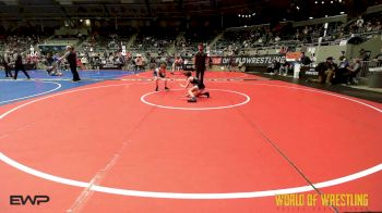 77 lbs Consi Of 8 #1 - Caden St Angelo, PSF Wrestling Academy vs Hank Shinn, Sebolt Wrestling Academy