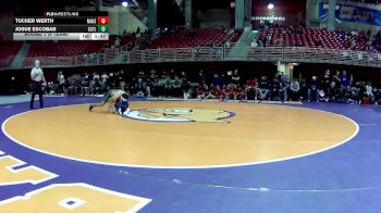 120 lbs Round 1 (4 Team) - Tucker Werth, Manhattan HS vs Josue Escobar, Schuyler