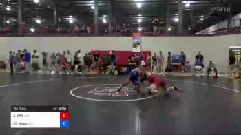 92 kg 7th Place - Jack Wilt, Lehigh Valley Wrestling Club vs Christian Knop, Wolfpack Wrestling Club