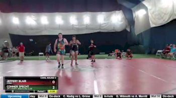 223 lbs Cons. Round 3 - Jeffery Blair, CEWA vs Conner Specht, Jay County Wrestling Club