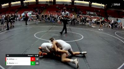 76 lbs Finals (2 Team) - Holden Davis, Neighborhood vs Bob Gillies, Pursuit WC