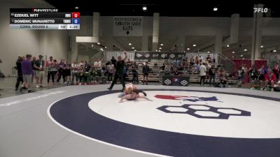 57 lbs Cons. Round 6 - Ezekiel Witt, Bison Wrestling Club vs Domenic Munaretto, Titan Mercury Wrestling Club (TMWC)