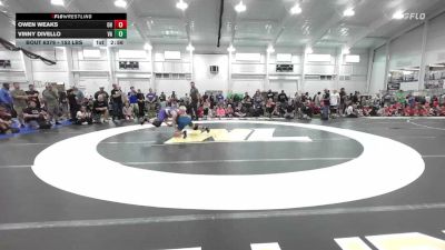 153 lbs Consi Of 4 - Owen Weaks, OH vs Vinny DiVello, VA
