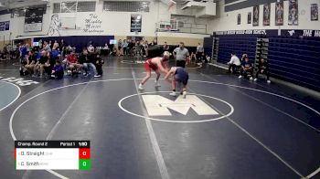 172 lbs Champ. Round 2 - Caden Smith, Ringgold Hs vs Owen Straight, Chartiers Houston Hs