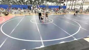 46 lbs Rr Rnd 2 - Jaiden Smith, Hammertime Wrestling Academy vs Mackenzie Burrier, Young Guns