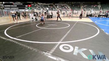 49 lbs Consi Of 4 - Warren Walker, Raw Wrestling Club vs Samuel Lawrence, Team Tulsa Wrestling Club