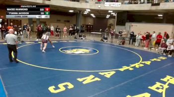 145 lbs Cons. Semi - Tyanna Jackson, Unattached vs Macee Hammond, Robinson