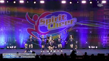 Cheer Factor - PHENOMENON [2026 L2 Youth - Small Day 2] 2026 Spirit Cheer Grand Nationals