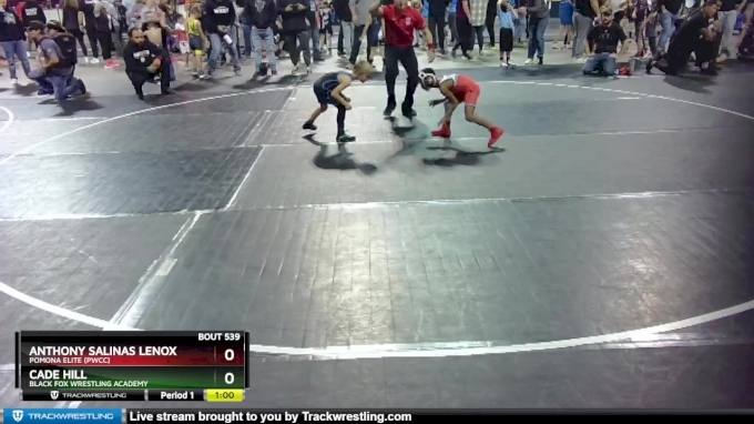 53 lbs Semifinal - Anthony Salinas Lenox, Pomona Elite (PWCC) vs Cade ...