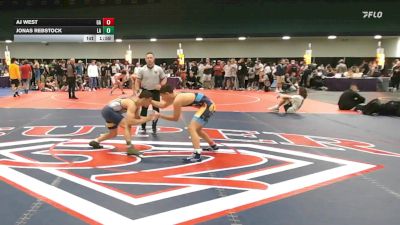 138 lbs Round Of 128 - Aj West, GA vs Jonas Rebstock, LA