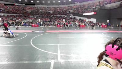 75 lbs Cons. Round 2 - Harper Mannel, Waupaca vs Sophia Slocum, Cadott