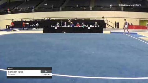 Kenneth Rabe - Floor, DeVeau's - 2021 USA Gymnastics Development Program National Championships