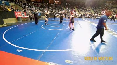 125 lbs Consi Of 4 - Madison Pagonis, BullTrained vs Torrie Nelson, Cowboy Wrestling Club