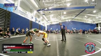 64 lbs 3rd Place Match - Aj Brice, Wentzville vs Boidyn Henry, Paola