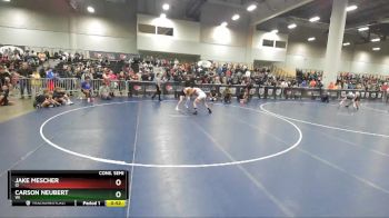 110 lbs Cons. Semi - Carson Neubert, WI vs Jake Mescher, ID