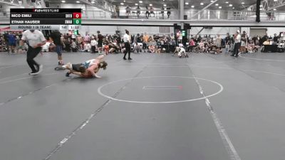 113 lbs Round 1 (6 Team) - Nico Emili, Team Shutt B Team vs Ethan Hauser, Savage WA Boogiemen