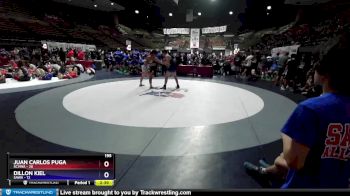 195 lbs Round 4 (16 Team) - Juan Carlos Puga, SCVWA vs Dillon Kiel, SAWA