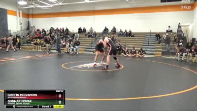 192-205 lbs Round 5 - Gunnar Novak, Prairie, Cedar Rapids vs Griffin McGovern, Western Dubuque