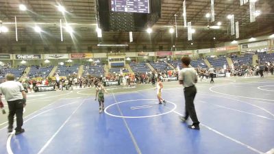 62 lbs Rr Rnd 4 - Armani Benitez, Juic3 Acad3my vs Bentley Newman, Illinois Valley Youth Wrestling