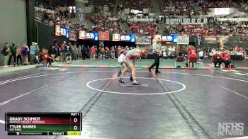 Champ. Round 1 - Tyler Raines, Cut Bank vs Grady Schmidt, Huntley Project (Worden)