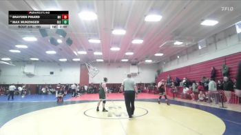 190 lbs Champ. Round 2 - Brayden Pinard, McKinleyville vs Max Munzinger, Dela Salle
