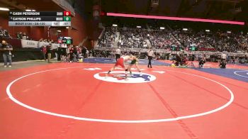 2A-120 lbs Cons. Round 1 - Cash Peterson, Sundance vs Cayson Phillips, Moorcroft