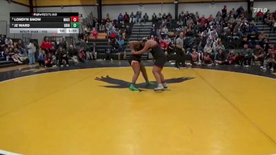 235 lbs Quarterfinal - Londyn Snow, Mason City vs JZ Ward, Grinnell