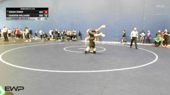 157 lbs Champ. Round 1 - Quentin Williams, Derby vs Judah Rider, Olathe East
