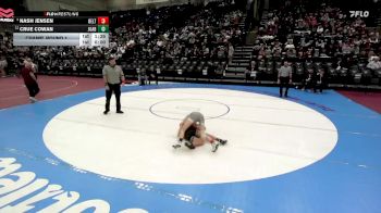 3A 113 lbs Champ. Round 1 - Nash Jensen, Delta vs Crue Cowan, Juab