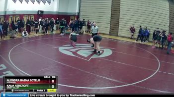 190 lbs Quarterfinal - Kaija Ashcroft, Green Valley vs Alondra Baena Sotelo, Eldorado