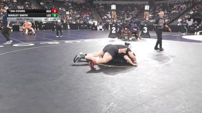 235 lbs Semifinal - Gia Coons, Orange Vista (SS) vs Marley Smith, Lassen (NS)