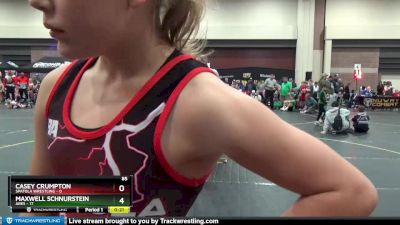 91 lbs Round 3 (6 Team) - Aaliyah Svec, Spatola Wrestling vs Ramsey Crow, Ares