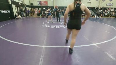 180 Open 1st Place Match - Alexa Karch, Iowa Lakes CC vs Emily Novak, University Of Jamestown