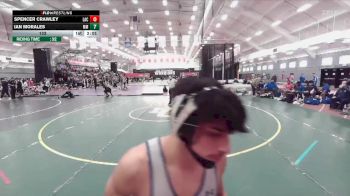 133 lbs Round 2 (4 Team) - Maximillian Connell, Marymount vs Sam Vissers, Lackawanna College