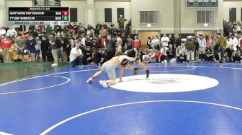 175 lbs Round Of 16 - Matthew Patterson, Middleborough vs Tyler Wiencus, Norton