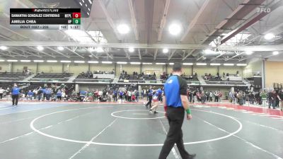 235 lbs Semifinal - Samantha Gonzalez Contreras, Mt. Pleasant vs Amelia Chea, North Providence