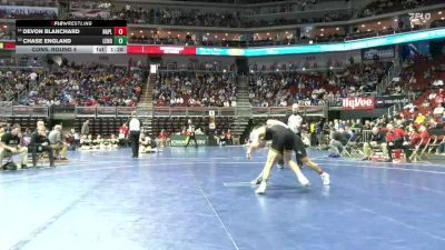 1A-157 lbs Cons. Round 4 - Chase England, Lenox vs Devon Blanchard, Nashua-Plainfield