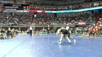 1A-157 lbs Cons. Round 4 - Chase England, Lenox vs Devon Blanchard, Nashua-Plainfield