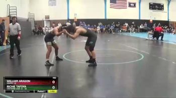 152 lbs Round 1 (10 Team) - Richie Tafoya, Cheyenne East JV vs William Aragon, South