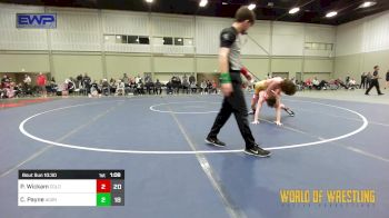 115 lbs Rr Rnd 1 - Parker Wickam, Northern Colorado 14U vs Colby Payne, Aggression Legionaries 14u