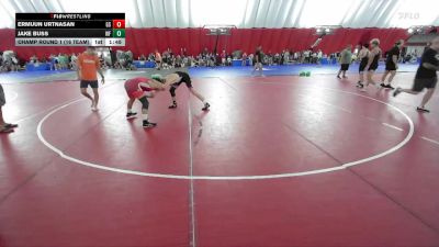 126 lbs Champ Round 1 (16 Team) - Jake Buss, Weyauwega-Fremont vs Ermuun Urtnasan, Glenbrook South