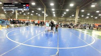 95 lbs Rr Rnd 1 - Giada Croteau, South Hills Wrestling Academy - GHSE vs Kyndall Kloepping, Capital City Wrestling Club - GHSE