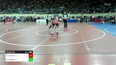 92 lbs Round Of 32 - Rylan Leone, Shawnee Middle School vs Baylenn Jackson, Empire Bulldogs