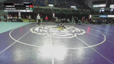 132 lbs Quarterfinal - Conner Kit, Powdersville vs Zaylan Hall, Broome