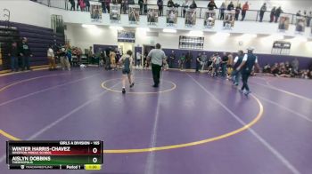 165 lbs Round 2 - Winter Harris-Chavez, Riverton Middle School vs Aislyn Dobbins, Thermopolis